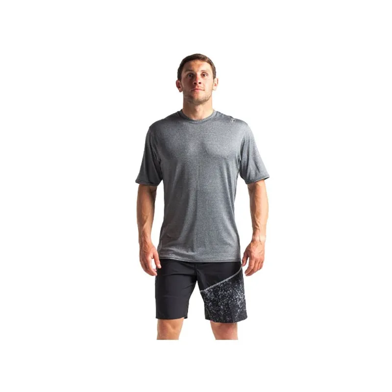 C-Skins UV Men's Short Sleeve T-Shirt Black Heather